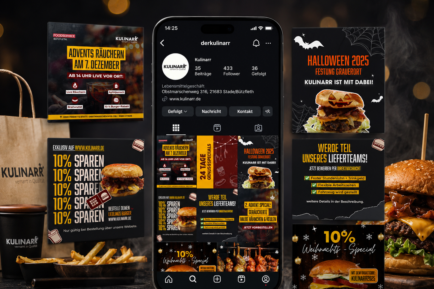 Kulinarr Social Media Design