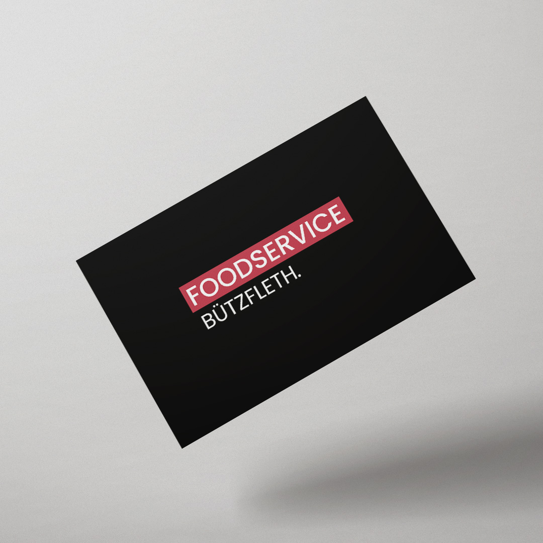 Foodservice Bützfleth Logo Design