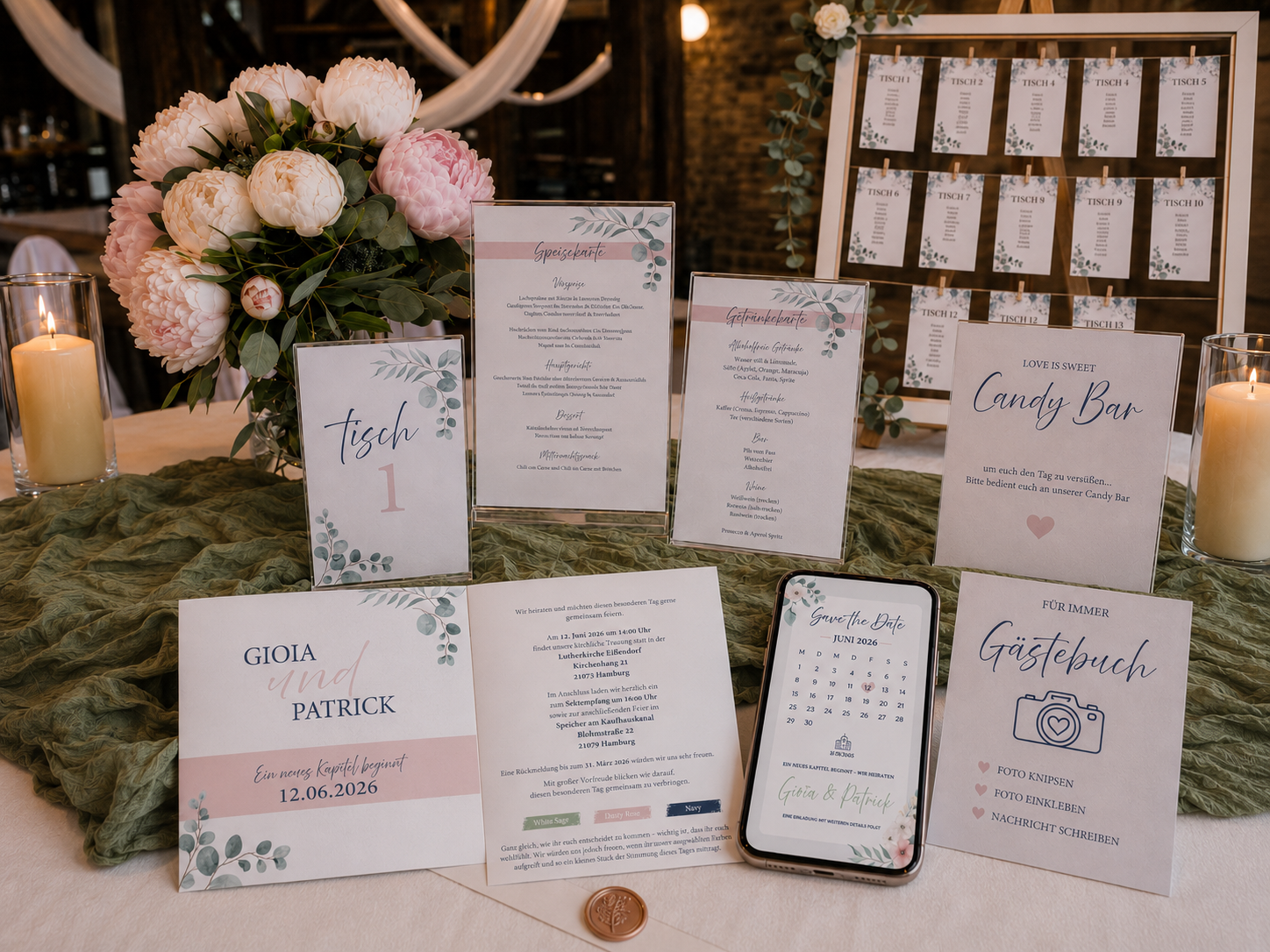 Wedding Design Patrick und Gioia