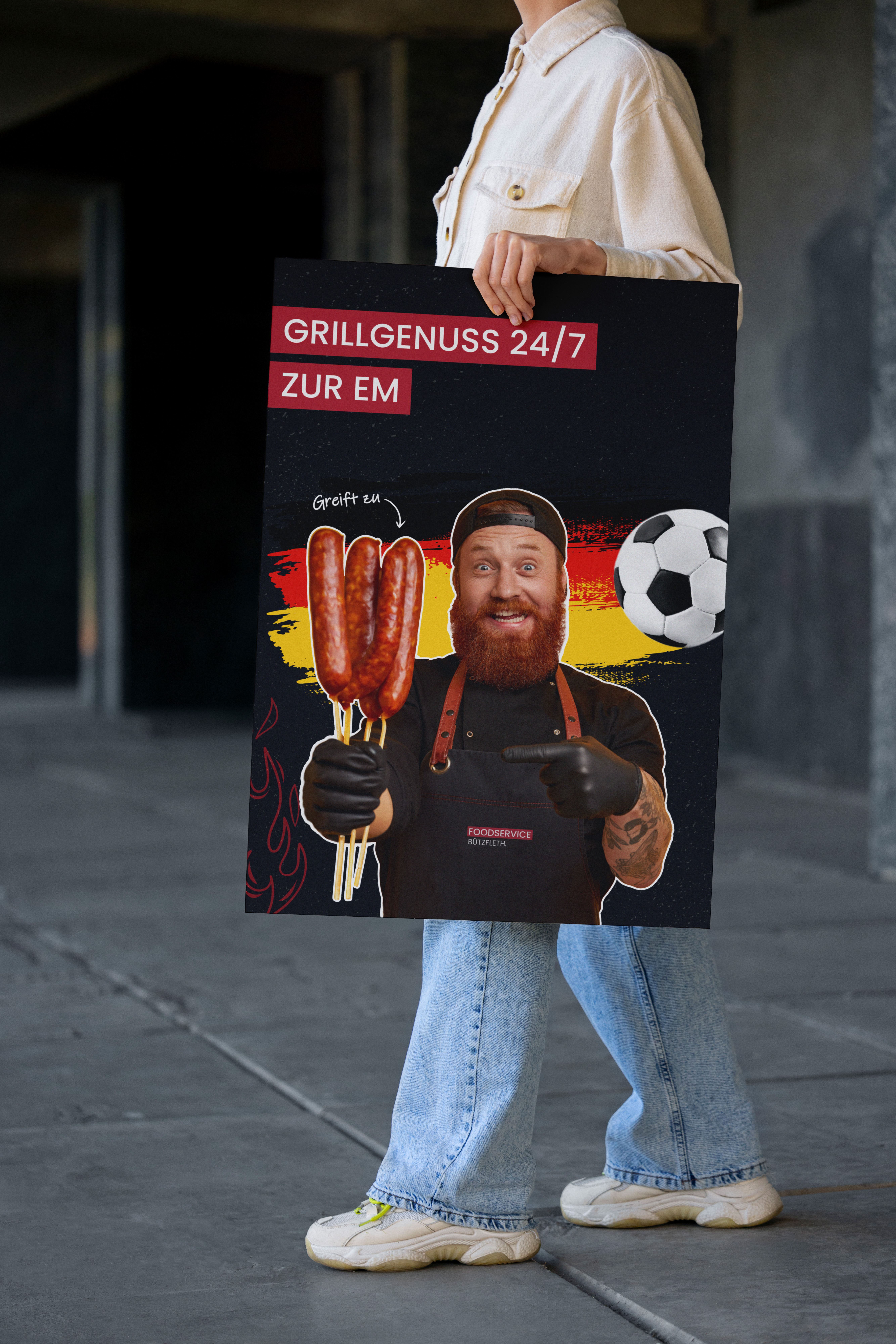 Foodservice Bützfleth Markenauftritt