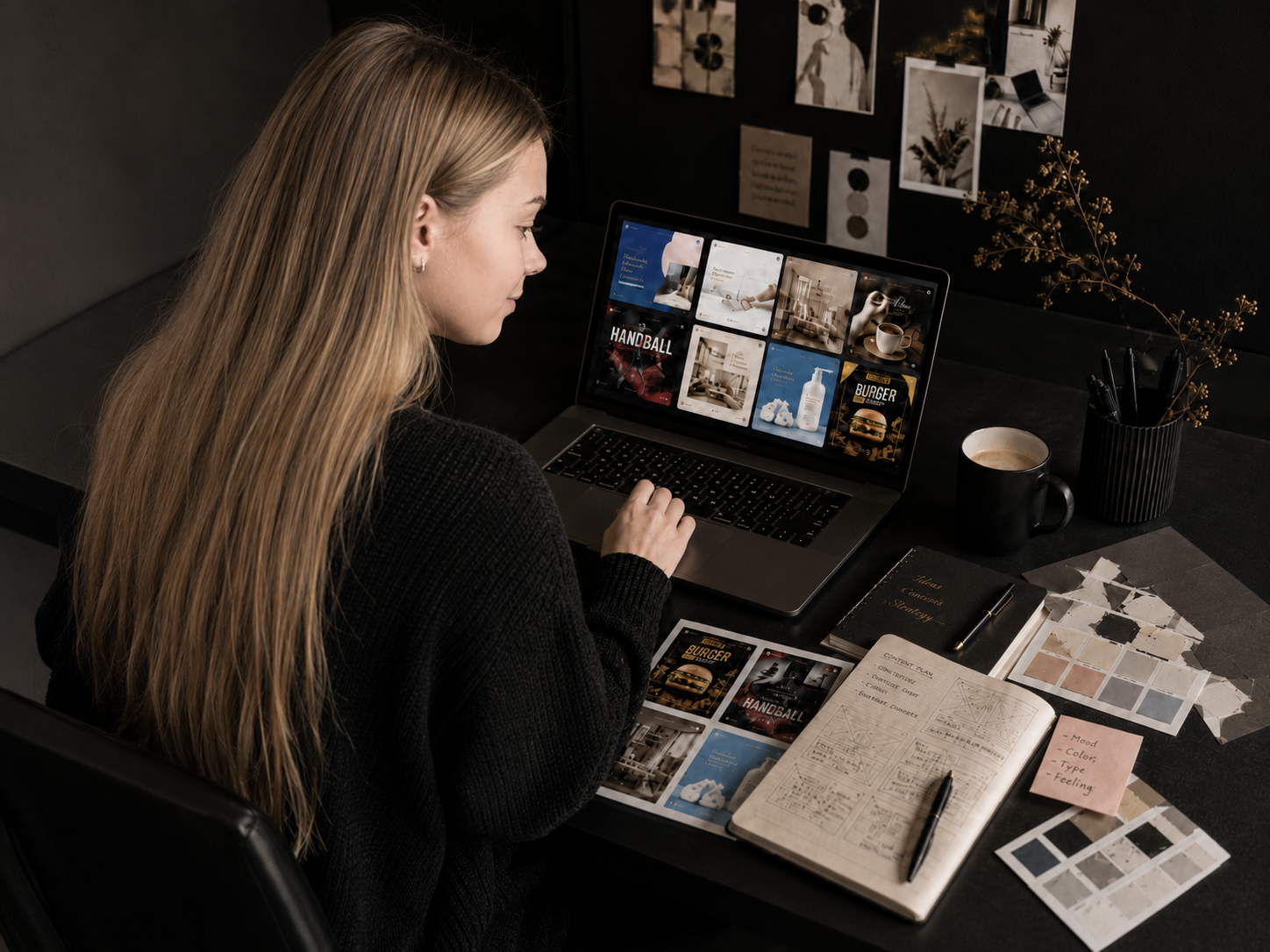 Social Media Designs von Sabine Schneider