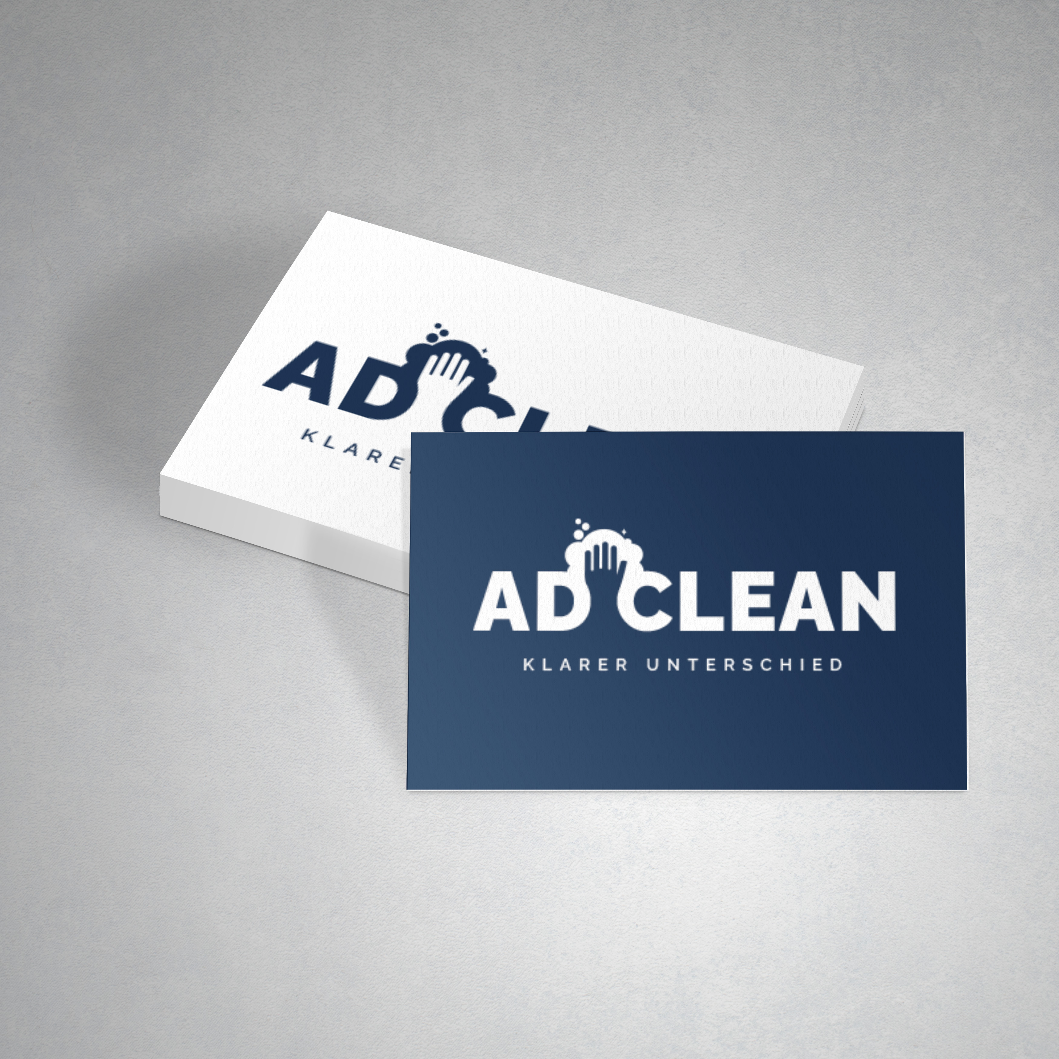 AD Clean Logo Design
